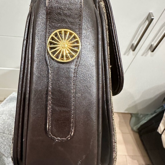 Vintage Celine canvas and leather brown bag - Picture 4 of 16